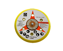 6” 6 hole Backup Pad for Pneumatic (Air) sander